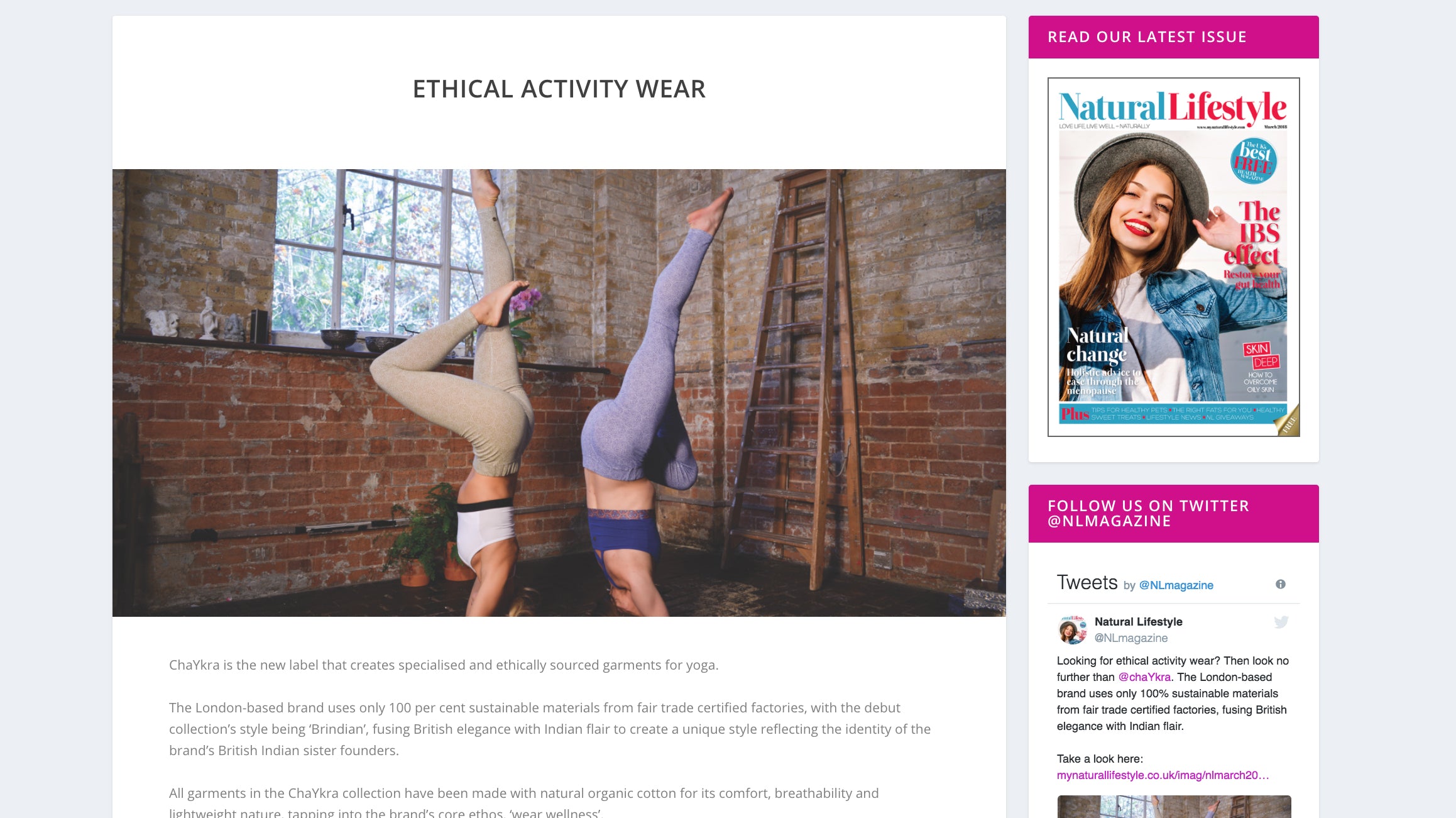 NATURAL LIFESTYLE MAGAZINE