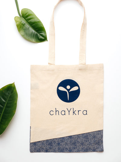 chaYkra Cotton Bag with Handles