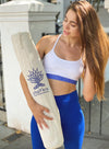 Cool Chakra Yoga Bra White