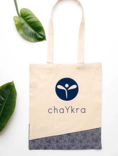chaYkra Cotton Bag with Handles