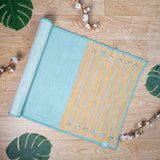 Ayurvedic Cotton Yoga Mat (Turquoise)